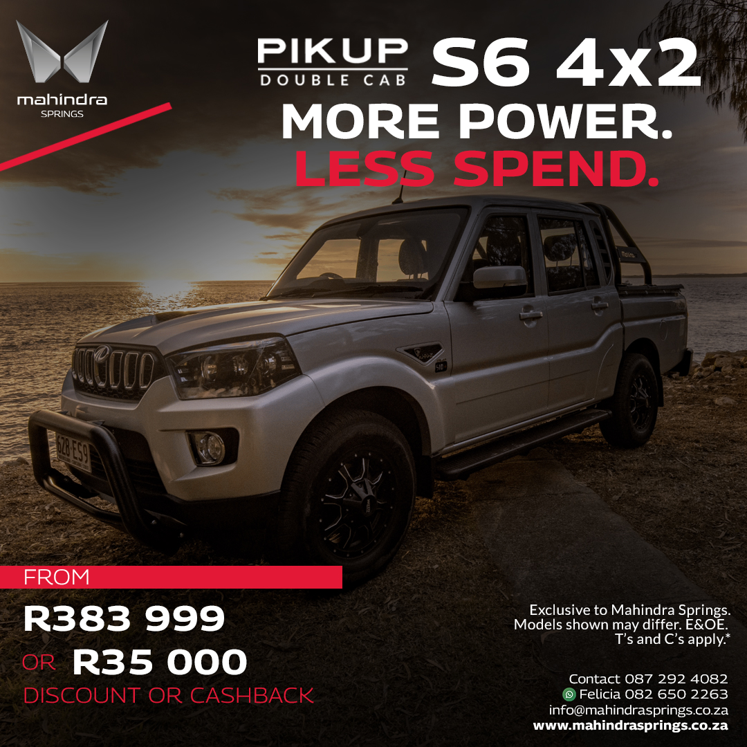 Mahindra Pick up DC S6 4x2