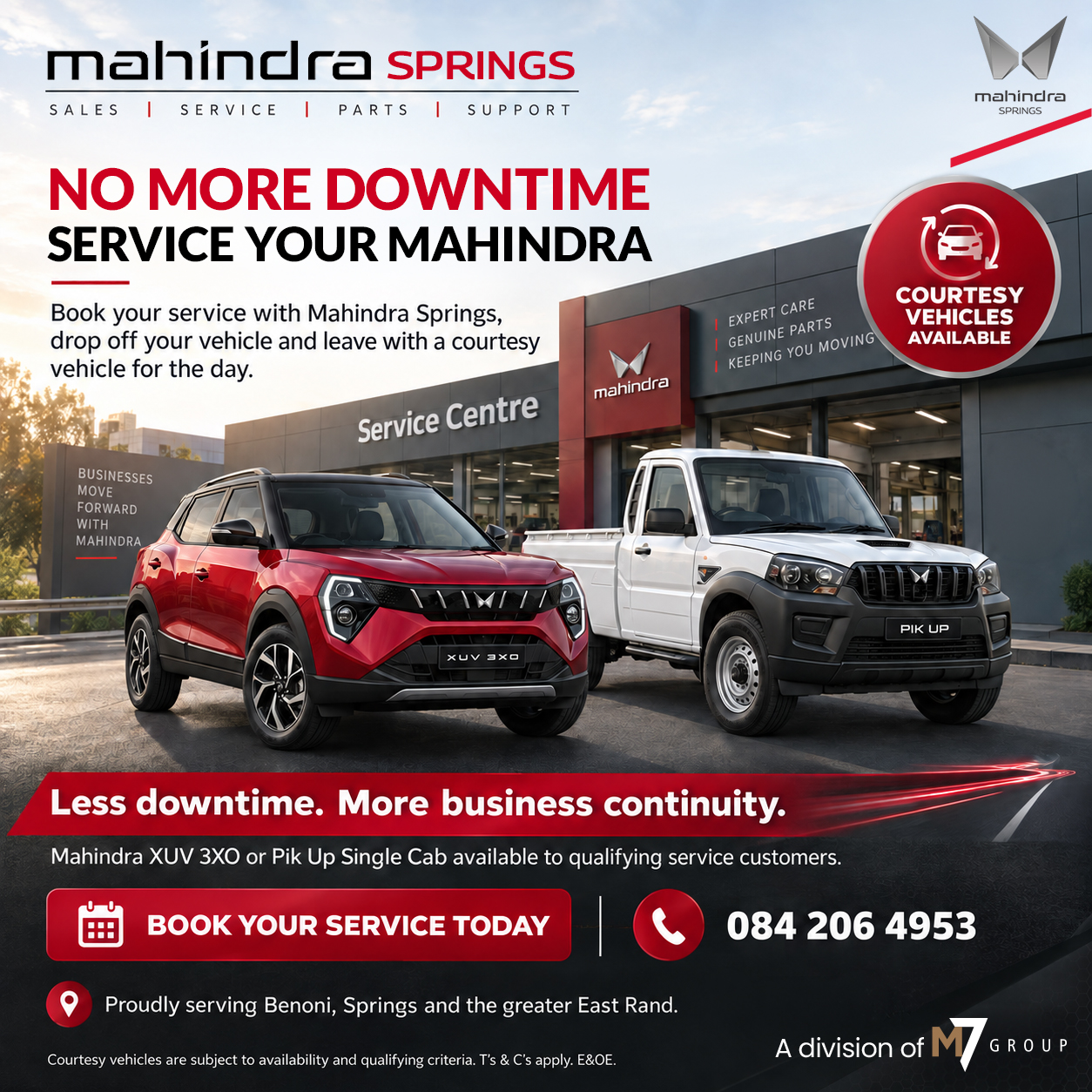 Mahindra no more downtime